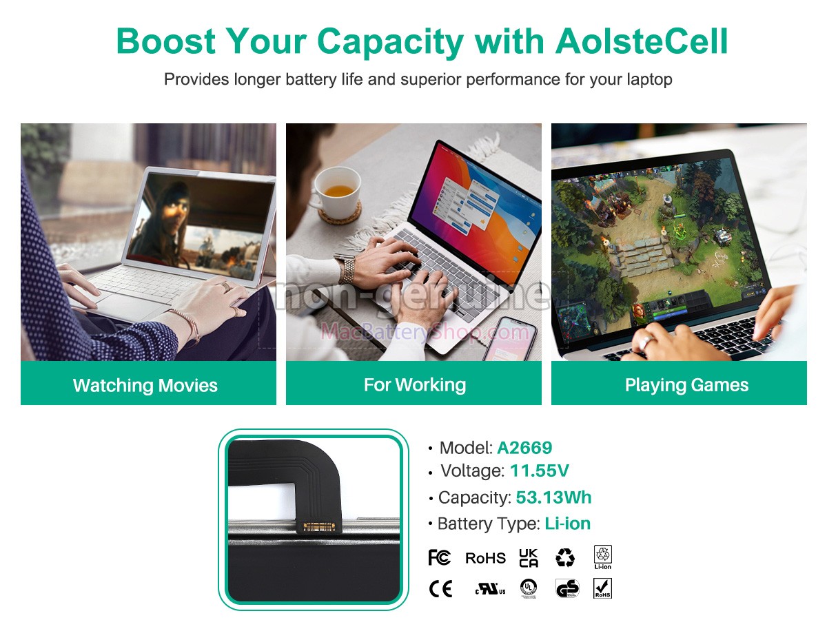 Apple A2669 battery replacement