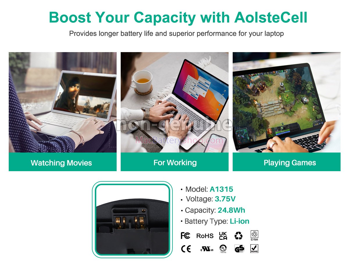 Apple MC497LL/A battery replacement