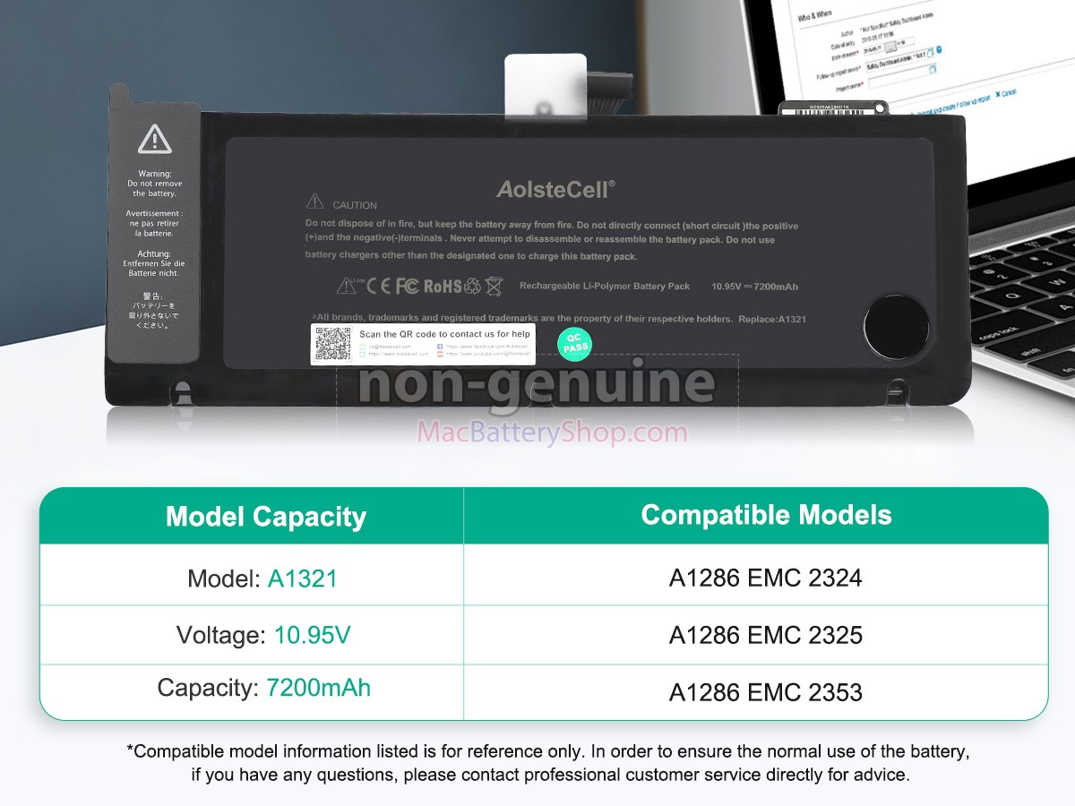 Apple MacBook Pro 15_ MB985 battery replacement