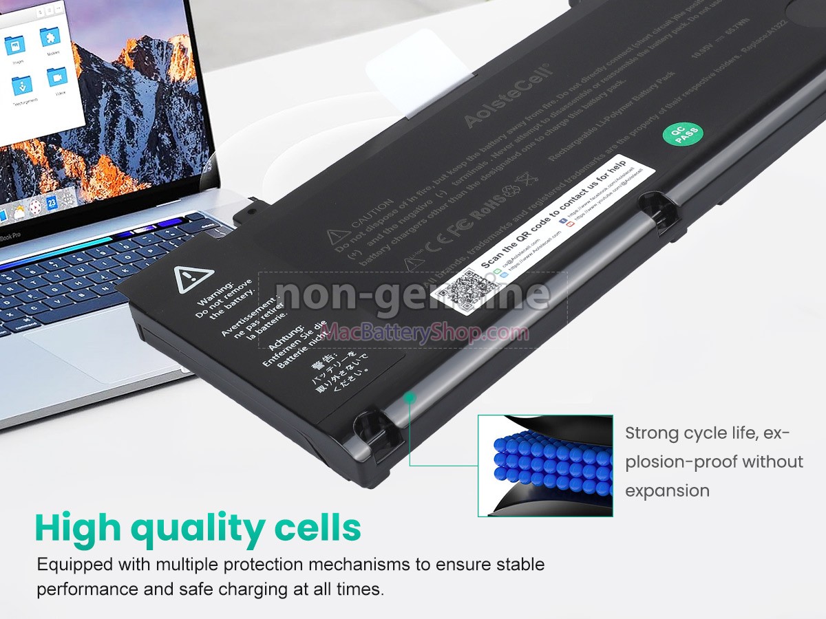 Apple A1278 EMC 2419 battery replacement