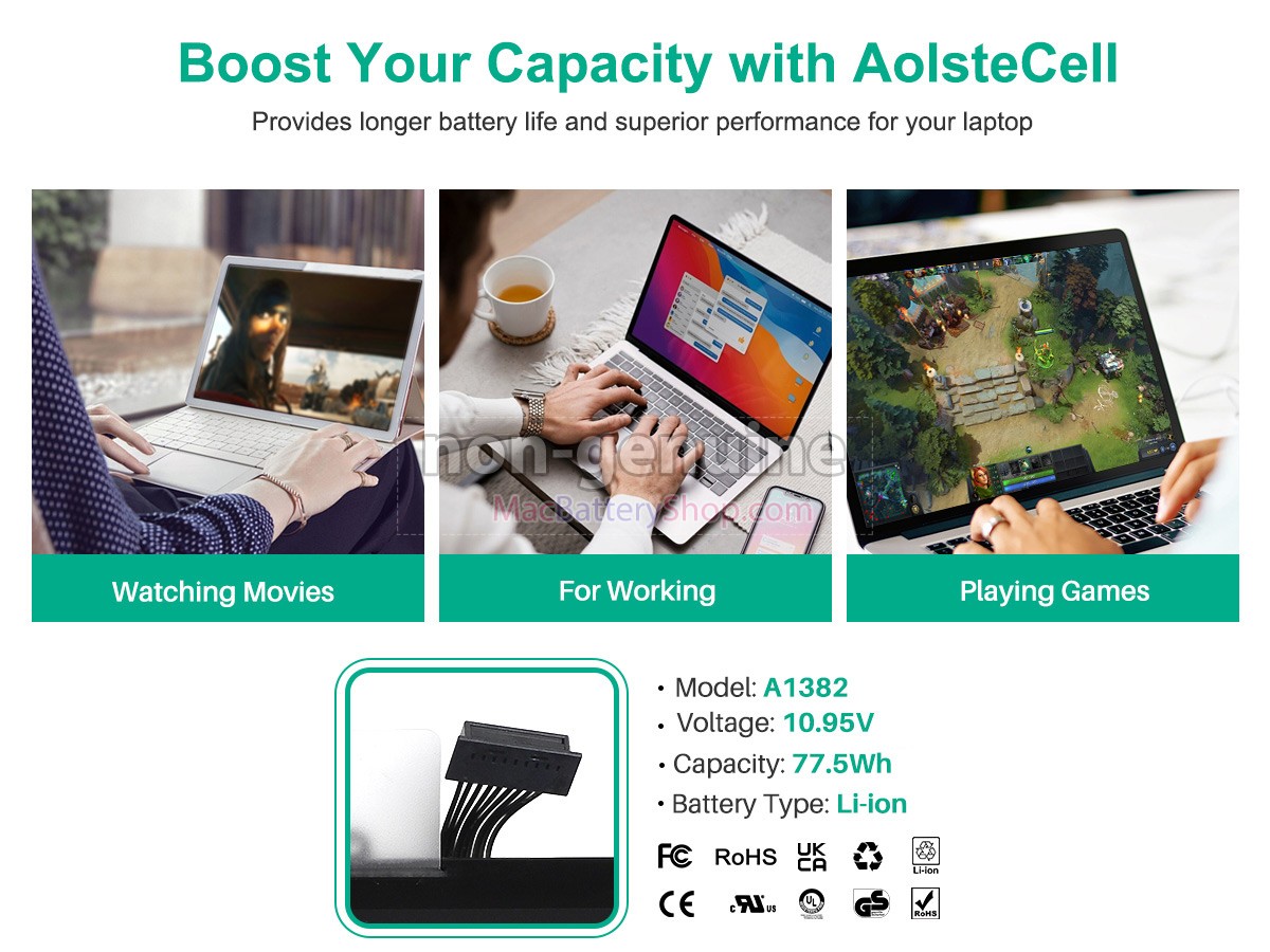 Apple MacBook Pro 15.4 inch MD322LL/A battery replacement