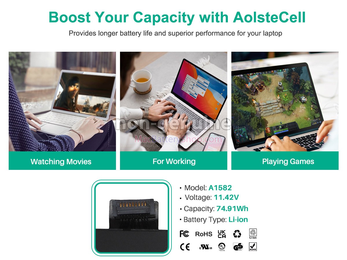 Apple MacBook Pro 13.3 inch Retina MF841LL/A battery replacement