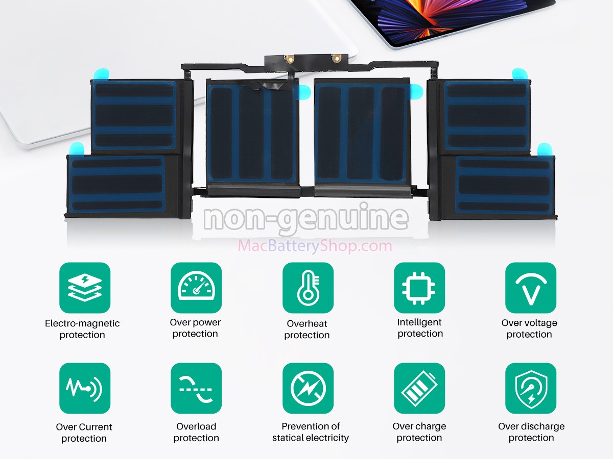 Apple MacBook Pro Core I7 2.9GHZ 15.4 inch TOUCH A1707(EMC 3072) battery replacement